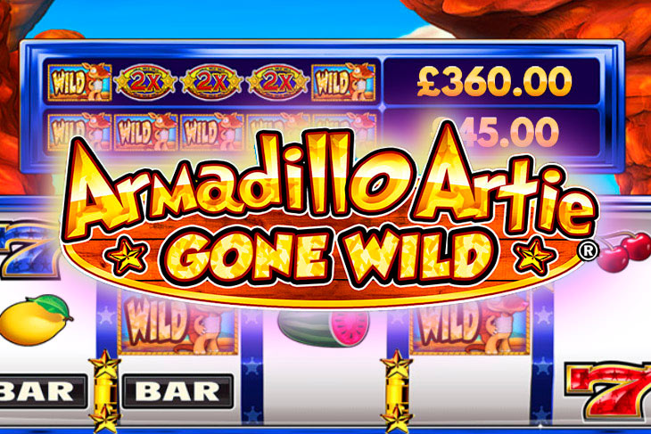 Armadillo Artie Gone Wild - DWG slot at Ringo Spin Casino Casino