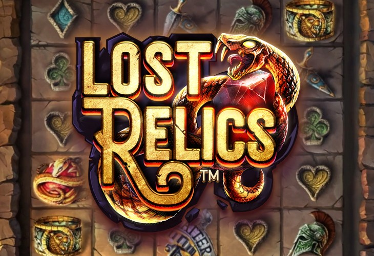 Lost Relics - NetEnt slot at Ringo Spin Casino Casino