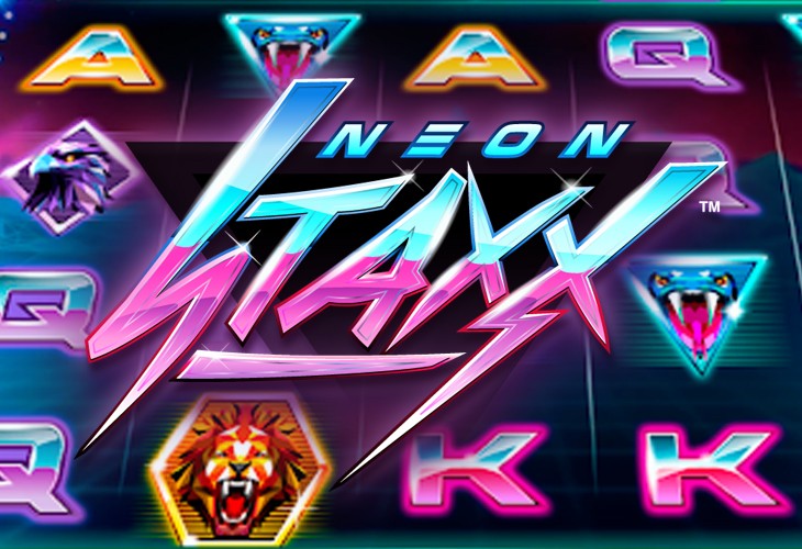 Neon Staxx - NetEnt slot at Ringo Spin Casino Casino