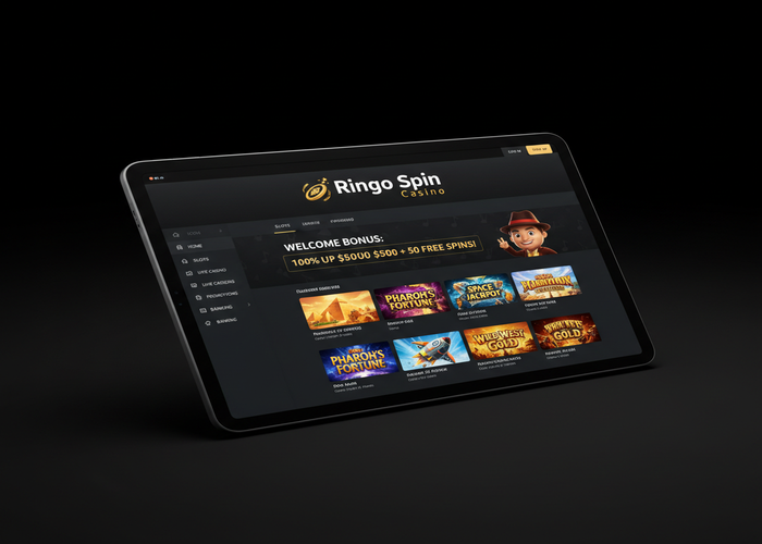Ringo Spin Casino Casino in Tablet